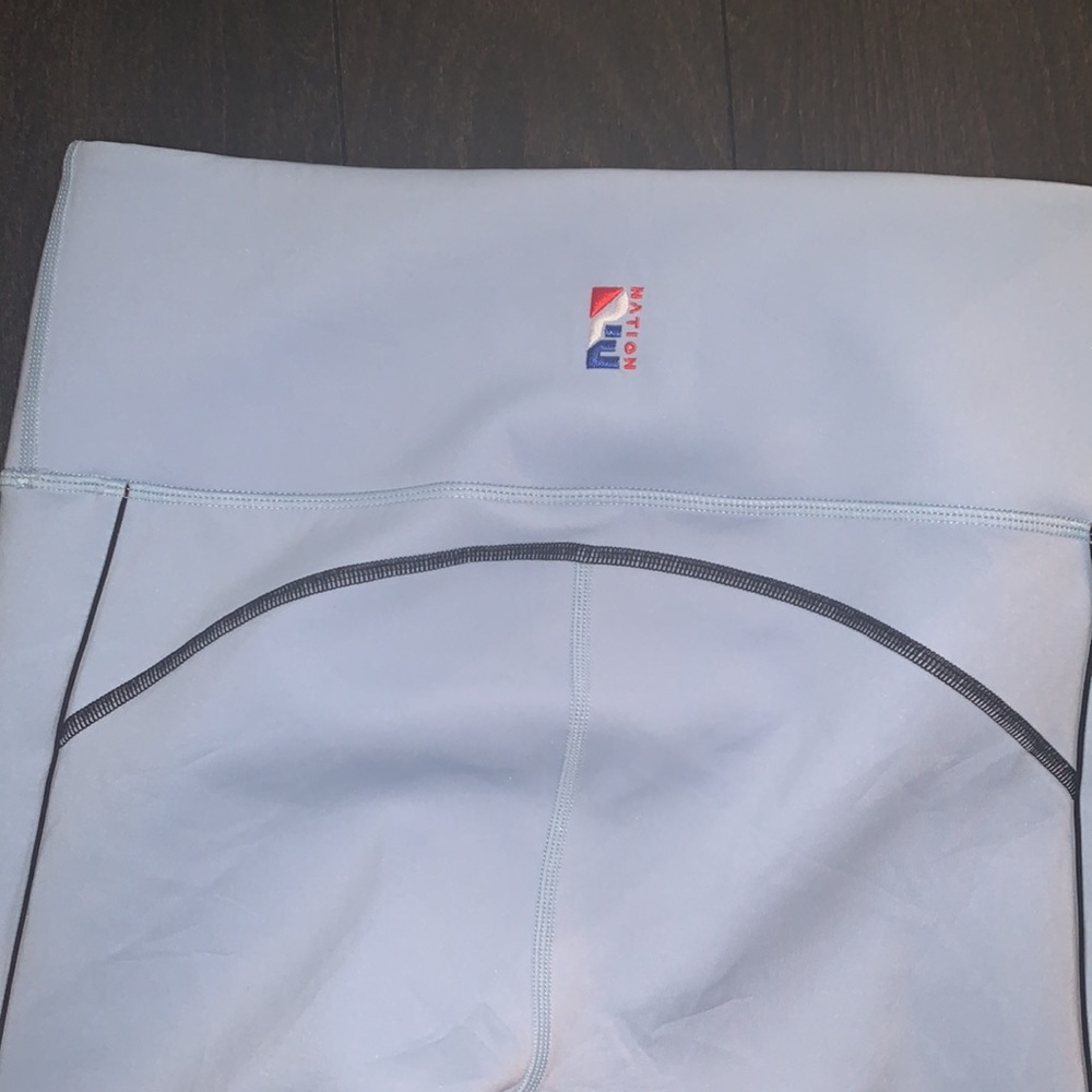 P.E Nation baby blue leggings - Picture 7 of 9